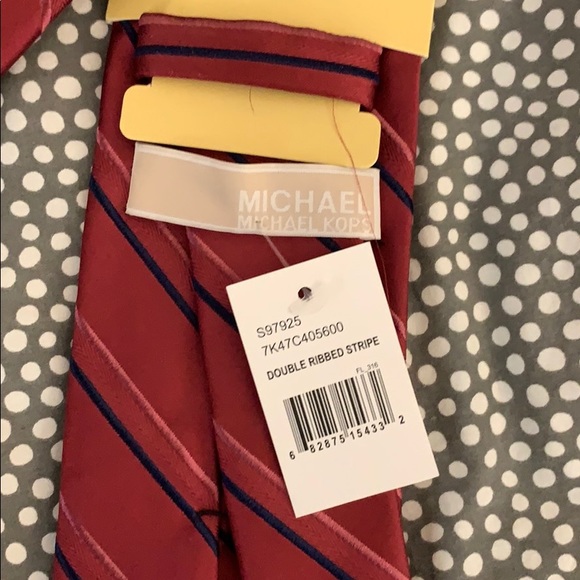 Double Ribbed Stripe Tie - Picture 3 of 3